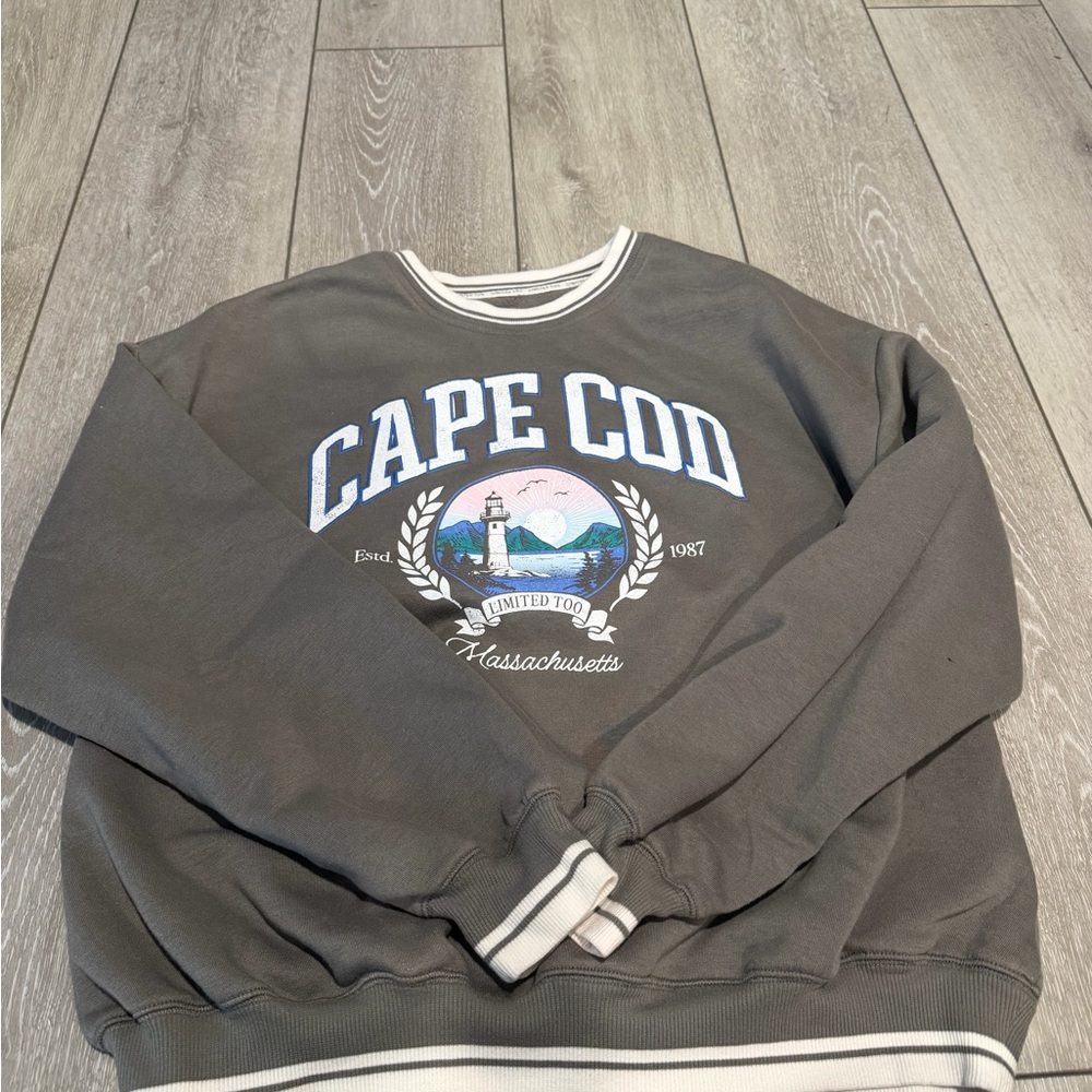 Limited Too Gray Crewneck Sweater